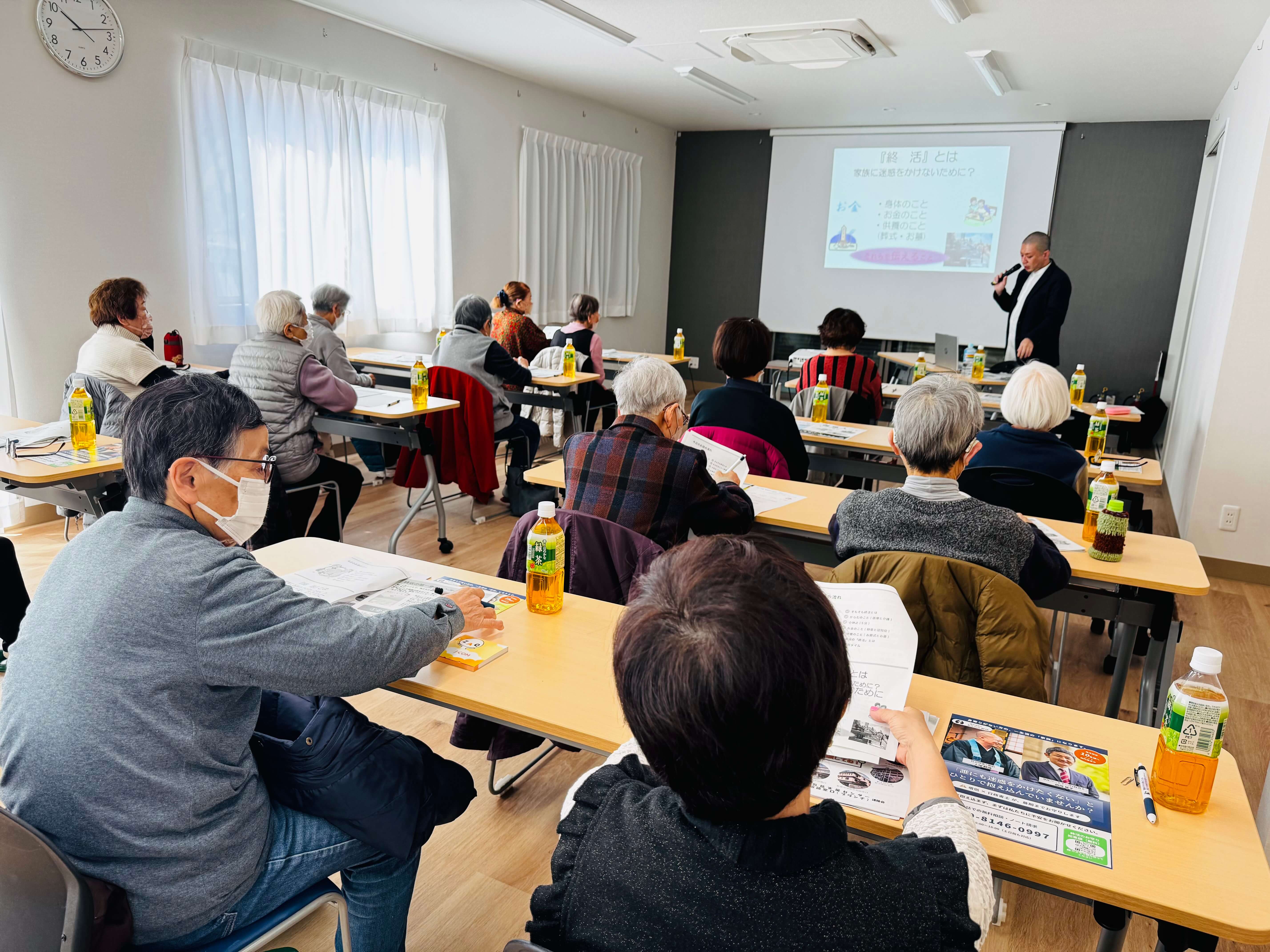 ハピネスたつなん 巽南会館での終活セミナー